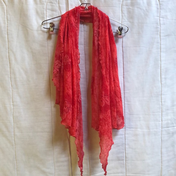 Accessories - Red Flower Wrap
